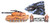 Military Task Force - Tank, Combat Aircraft, Action Figure and Weapons