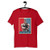 Jean-Pierre Polnareff JoJo's Bizarre Adventure Retro Vintage Poster Men Women Unisex T-Shirt Red