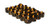 LED Flameless Candles Tea Lights Black Flameless Candles Battery Operated Amber Yellow Flickering Electric Candles Light Bulbs Decoration for Christmas Thanksgiving Easter,Warm White,24Pack