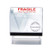 StampExpression - Fragile Please Handle with Care Office Self Inking Rubber Stamp - Red Ink -A-5651-