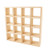 Melody Jane Dollhouse 16 Cube Display Unit Modern Display Shelves Miniature