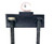 All Purpose Multi Use Storage Display Rack Baseball Bats Lacrosse Sticks Tennis Racket and Ball Black