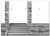 Switch Plate Triple Toggle - Cutout Architecture Stone Arch Wall Stairs