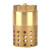 Dn25 Internal Thread Bottom Valve Brass 1 Way Check Valve Pump Bottom Valve Brass One Way Female Thread Foot Valve Mesh Check Valve with Holes Strainer Filter Dn25