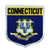 State Flag Shield Connecticut Patch Badge Travel Embroidered Iron On Applique