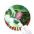 Summer Lotus Pool Lake Round Rubber Mouse Pad Christmas Decoration