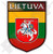 LITHUANIA Lithuanian Shield LIETUVA 100mm -4"- Vinyl Bumper Sticker- Decal
