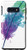 Galaxy S10e Colorful Pattern Watercolor Teal Feathers and Paint Splatter Case