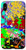 iPhone XS Max Rainbow Ink Paint- Drip Splatter- Black Case