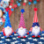 3PCS Fourth of July Gnomes Independence Day Gnome Tomte Handmade Plush 4th of July Gnome Patriotic Gnome Veterans for Independence Day Decoration Table Ornament Home Decor