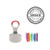 Check and Apos-S in The Mail Round Office Bold- Color Customizable Pre-Inked Rubber Stamp
