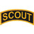 EagleEmblems PM0802 Patch-Army-Tab-Scout -4''-