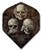 US Darts 1 Set -3 Flights- Alchemy Fear NO Evil Standard Dart Flights