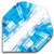 US Darts - 3 Sets -9 Flights- Pentathlon Standard Light Blue Dart Flights