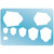 Cool Tools - Jewelry Shape Template - Shield 1