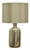 Urban Shop Mercury Lamp with CFL Bulb, Gold