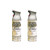 Rust-Oleum 249130A2 Universal All Surface Metallic Spray Paint- 2 Pack- Satin Nickel- 2 Count