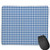 Gaming Mouse Pad Custom-Plaid Navy Blue Gingham Check -Office Rectangle Non-Slip Rubber Mousepad for Computers Laptop 9.8" x 11.8"