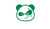 Bad Panda Vinyl Sticker Decals for Car Bumper Window Laptop Tablet Phone -12" x 10.7"- Green-