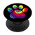Tie Dye Spiral Rainbow Paw PopSockets PopGrip: Swappable Grip for Phones  and  Tablets