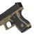 Foxx Grips -Gun Grips Compatible for Glock 43X  and  48 -Rubber Grip Enhancement- -Black-