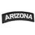 LEGEEON Arizona Shoulder Tab AZ State Army Morale Tactical Fastener Patch
