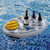 lanren Inflatable Floating Drink Holder Inflatable Floating Tray Beach  and  Outdoor Cup Holder for Pools  and  Hot Tub