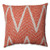 Pillow Perfect Bali Mandarin Throw Pillow 18-inch, Coral Taupe