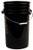 Hudson Exchange Premium 7 Gallon Bucket, HDPE, Black