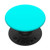 Plain Cyan Solid Color PopSockets PopGrip: Swappable Grip for Phones  and  Tablets