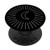 Moon and Sun Lunar Black PopSockets PopGrip: Swappable Grip for Phones  and  Tablets