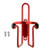 LXRZLS Bicycle Water Bottle Holder Aluminum Alloy Mountain Bike Bottle Can Cage Bracket Cycling Cup Rack Accessories -Color : Red- LXRZLS Bicycle Water Bottle Holder Aluminum Alloy Mountain Bike Bottle Can Cage Bracket Cycling Cup Rack Accessories -Color : Red-
