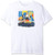 Nautica Men's Short Sleeve Signature Graphic Crewneck T-Shirt, Bright White X-Large