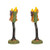 Department 56 Accessories for Village Collections Halloween Wicked Wax Lamps Figurines 4.25" Multicolor