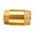1pc 1/2 NPT Thread Brass Check Valve In-Line Spring Check Valve 200WOG Vertical Check Valve