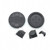 Button Round Flat Directional D-Pad Cross Button Direction Key Cover Cap for Sony PS4 Controller Black