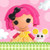 Adorable Lalaloopsy Luncheon Napkins Birthday Party Tableware -16 Pack-- Multi Color- 6.5" x 6.5".