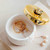 BIHOIB Round Ceramic Jewelry Box Small Trinket Box for Rings Earrings and Necklace- Decorative Jar Box with Bee Lid for Girls