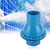 Uxsiya Check Valve Durable Blue Pool Non-Return Valve for Swimming Pool for Spa Bathing Pool