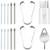 2pack Tab S6 Lite /S6 Stylus Pen Nibs/Tips Replacement for Samsung Galaxy Tab S6 Lite /S6 Pen Replacement Tips/Nibs-Tab S6 Lite/S6-White-