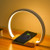 Bedside Lamp Wireless Charger LED Table Lamp with Touch Control Table Lamp Eye-Caring Reading Light for Kids- Home- Dorm and Office Desk Lamps Natural Beech Wood lamp
