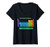 Womens Periodic Table of the Elements - Science Nerd V-Neck T-Shirt