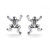 Boma Jewelry Sterling Silver Frog Stud Earrings