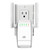 WiFi Range Extender/300Mbps Mini WiFi Extender/360 Degree Full Coverage/Wireless Repeater/Internet Signal Booster with External Antennas (White)