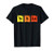 Tesla Periodic Table Te S La T-Shirt