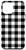 iPhone 12 Pro Max Black with White Gingham Buffalo Check Plaid Checkered Case