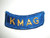 Embroidery Patch US Army Korea Military Advisory Group KMAG TAB Patch - MERROWED by SFI