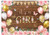 Funnytree 7X5FT It's a Girl Backdrop Baby Shower Birthday Princess Party Supplies Flower Butterfly Balloons Gold Glitter Dots Banner Cake Table Decor Portrait Photobooth Studio Prop Gift