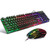 BAKTH Multiple Color Rainbow LED Backlit Mechanical Feeling USB Wired Gaming Keyboard and Mouse Combo for Working or Game -Renewed-