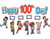 Teacher Created Resources -5519- Fireworks Happy 100th Day Bulletin Board